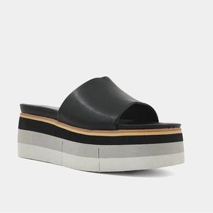 SHUSHOP “Jade Platform Sandal”